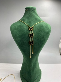  عکس5 گردنبند پروانه استیل